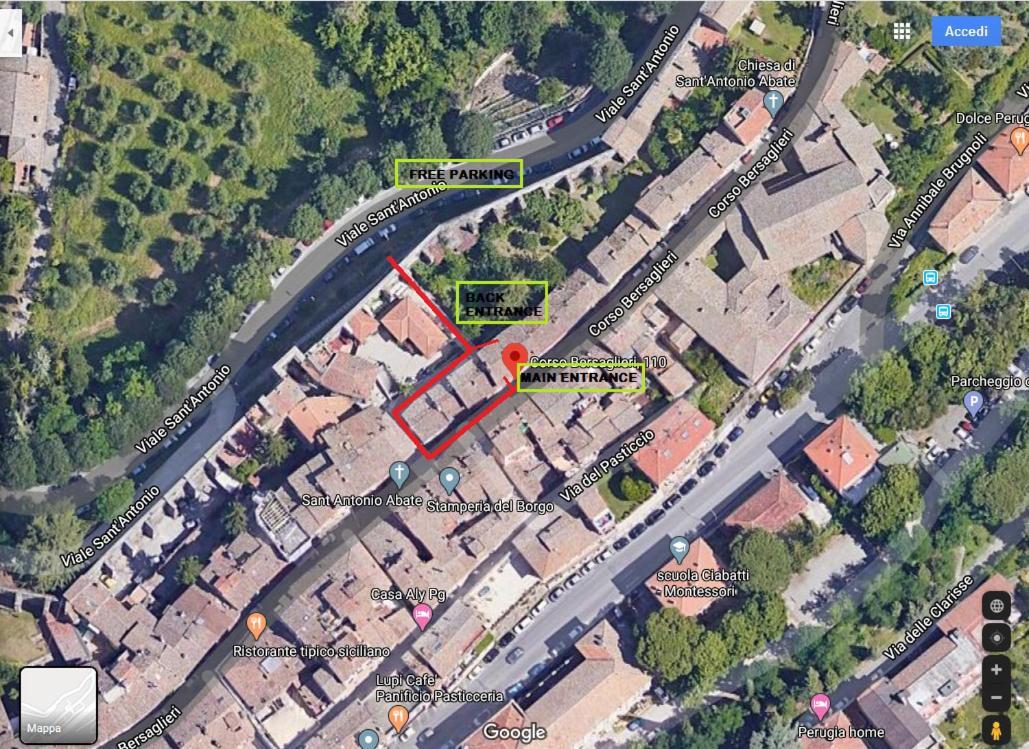 Central- Views - Air Conditioning - Easy Parking -Self Check In Perugia Exteriör bild